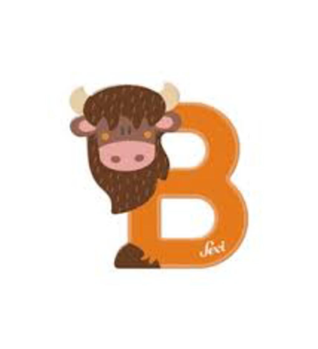 Lettera b bisonte - Sevi