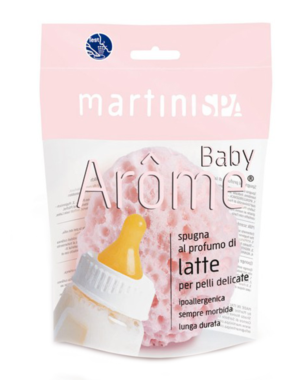 Spugna al profumo di latte