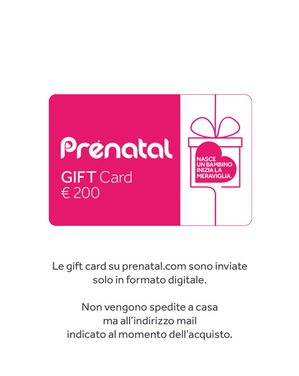 Gift card 200 - Prénatal