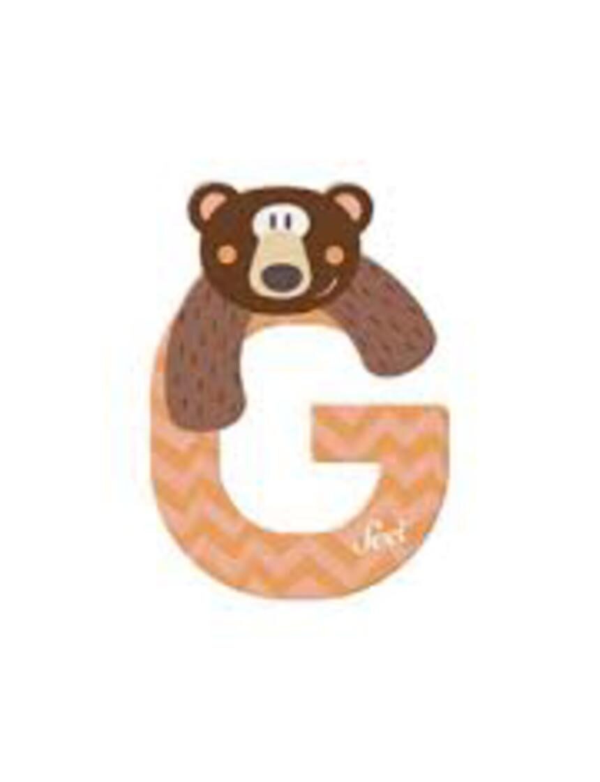 Lettera g grizzly - Sevi