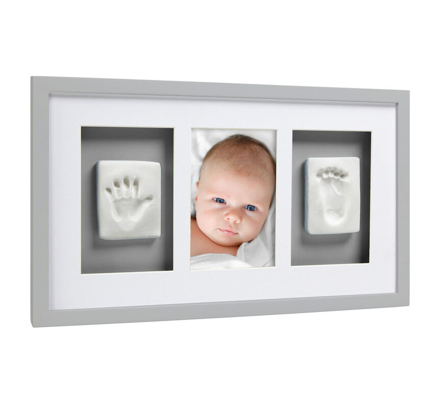 Babyprints deluxe wall frame grey - Pearhead