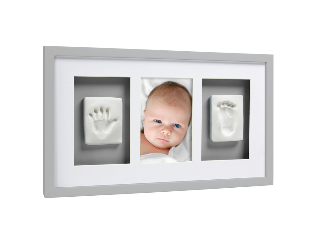 Babyprints deluxe wall frame grey