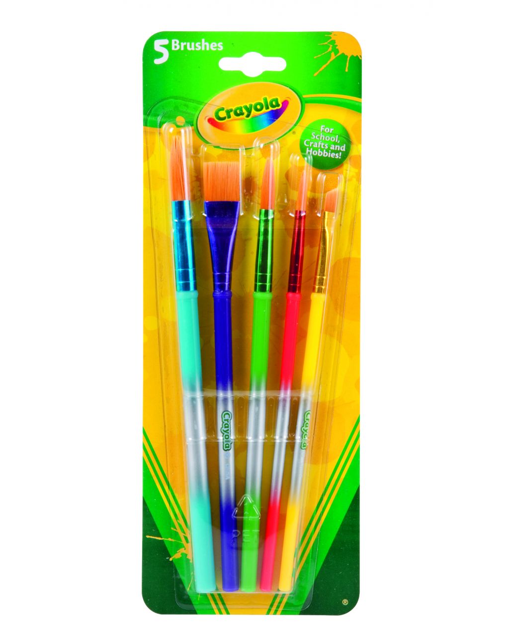 Crayola - 5 pennelli assortiti