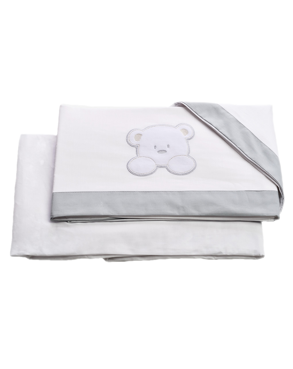 Set letto teddy 3 pezzi lenzuolo-lenzuolo con angoli-federa - italbaby