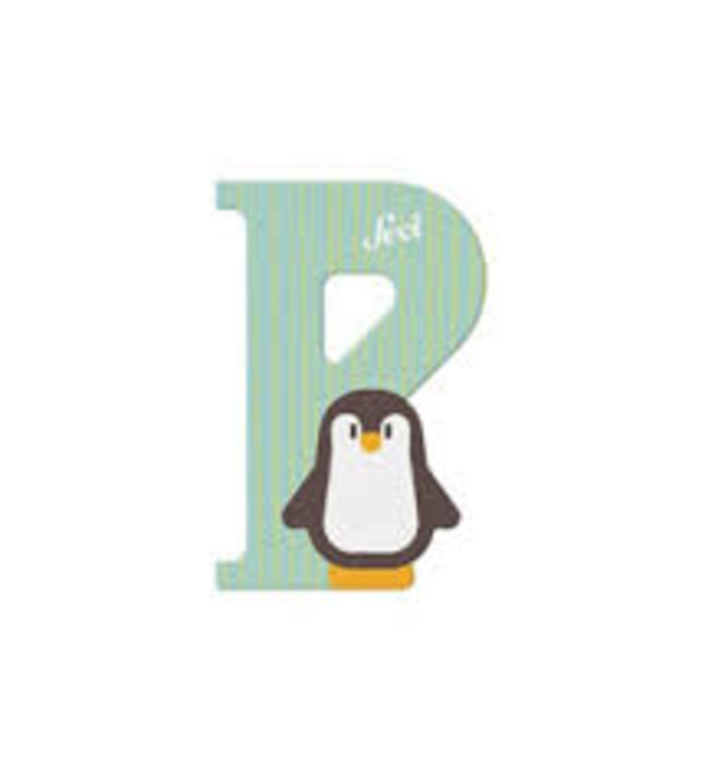 Lettera p pinguino