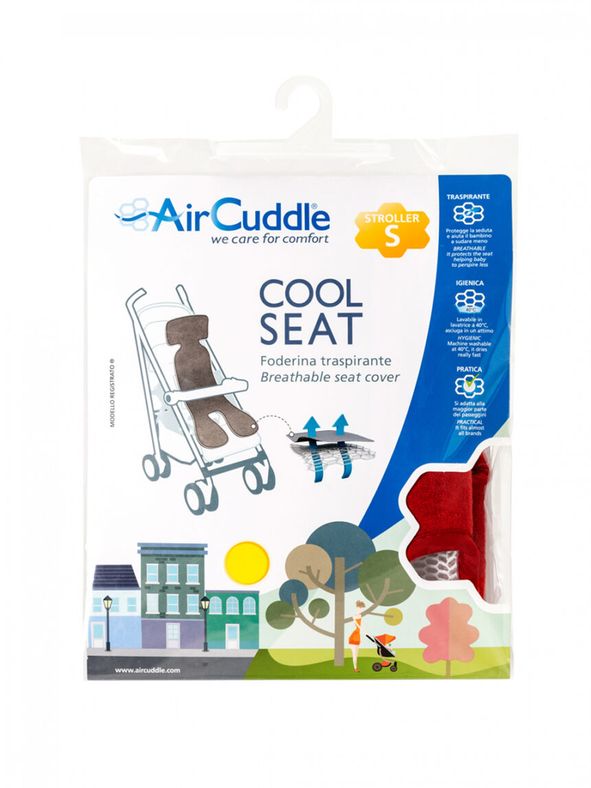 Cool seat foderina aircuddle per passeggino grigio - AirCuddle