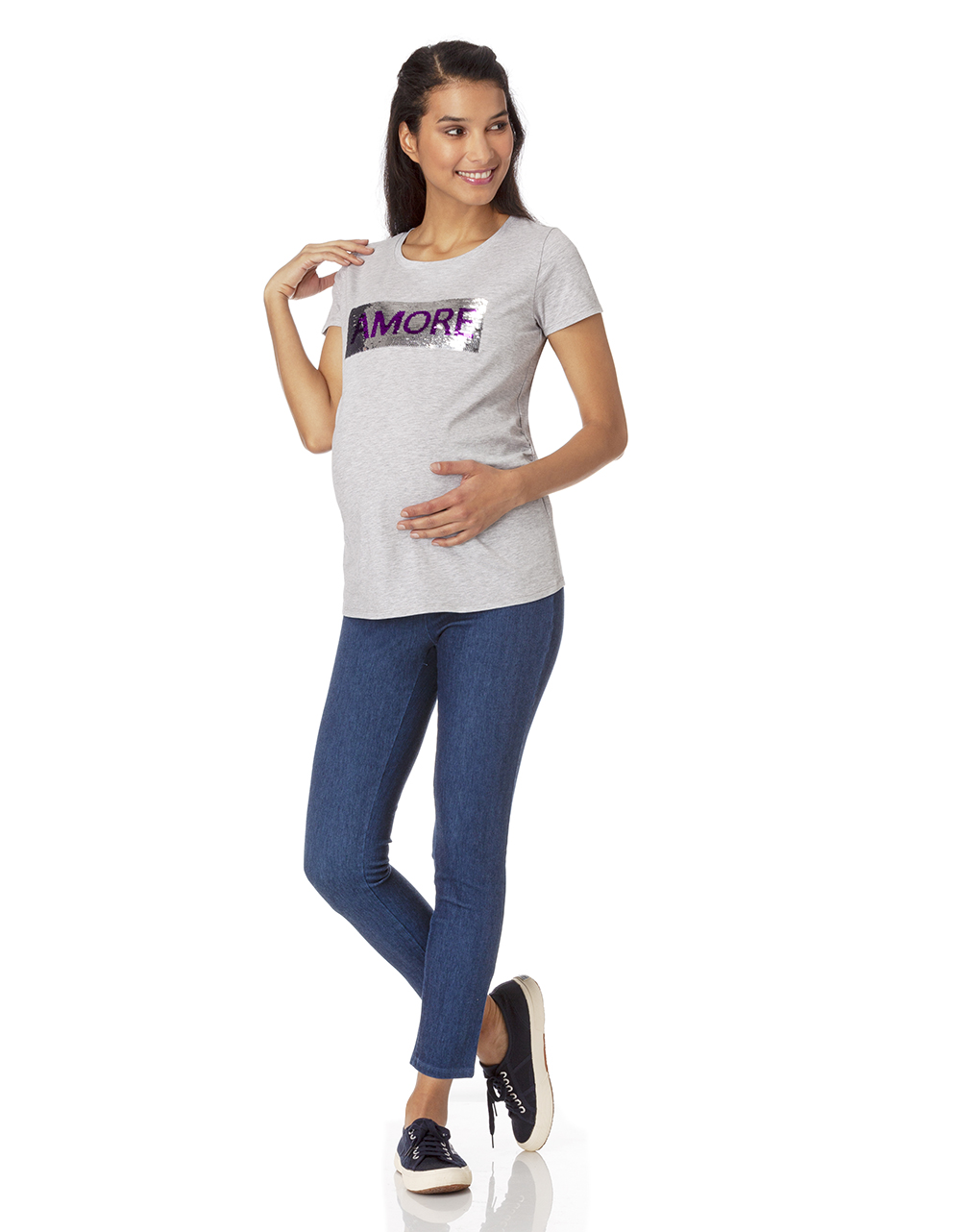 T-shirt con paillettes magiche - Prénatal