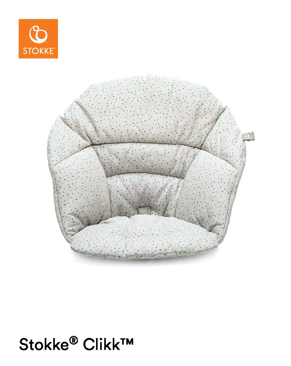Stokke® clikk™ cushion - grey sprinkles - Stokke