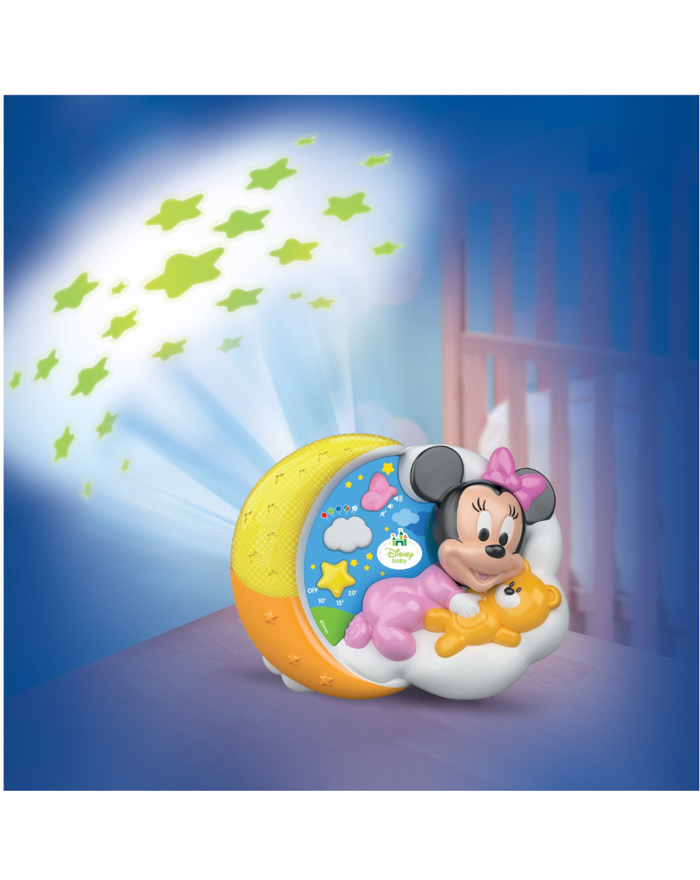 Disney baby - baby minnie proiettore magiche stelle - Clementoni