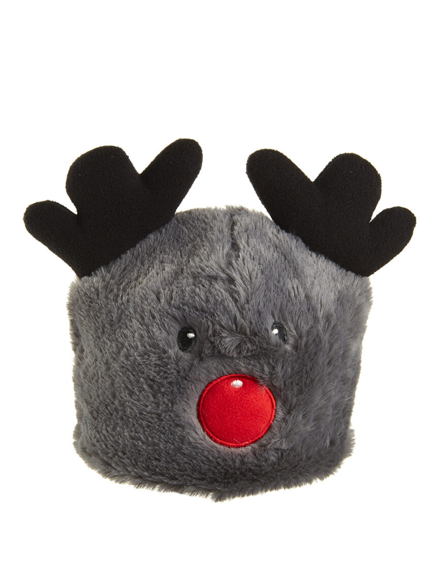 Cappello in finto pelo e corna da renna - Prénatal