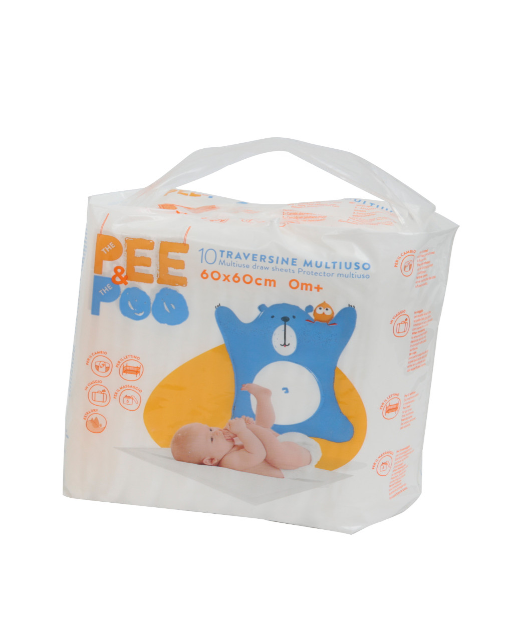 The pee & the poo traversina 60x60 - The Pee & The Poo