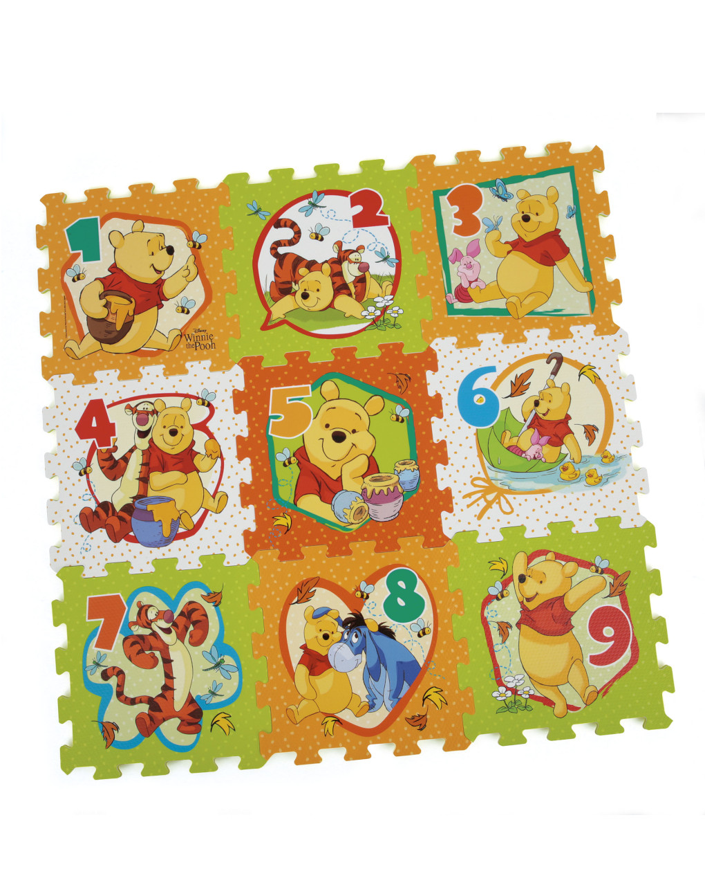 Baby smile - winnie the pooh tappeto puzzle soft - Baby Smile