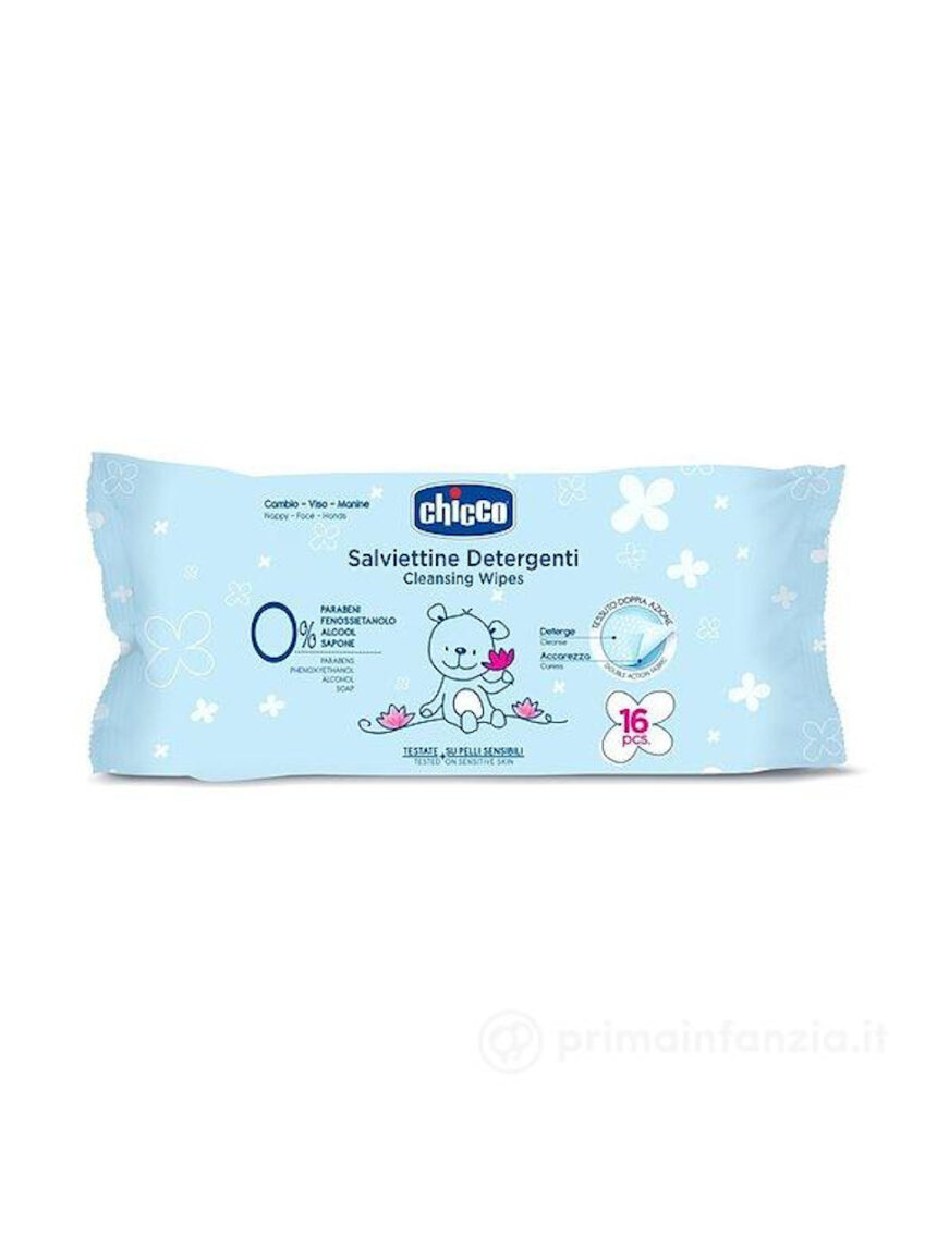 Salviettine detergenti natural sensation 16 pz - Chicco