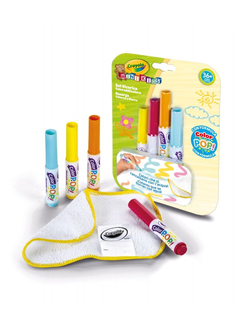 Prenatal_IT - PNT_NATALE MAGAZINE GIOCO_2023 - CRAYOLA - 12 COLORI FIBRA  MINI KIDS