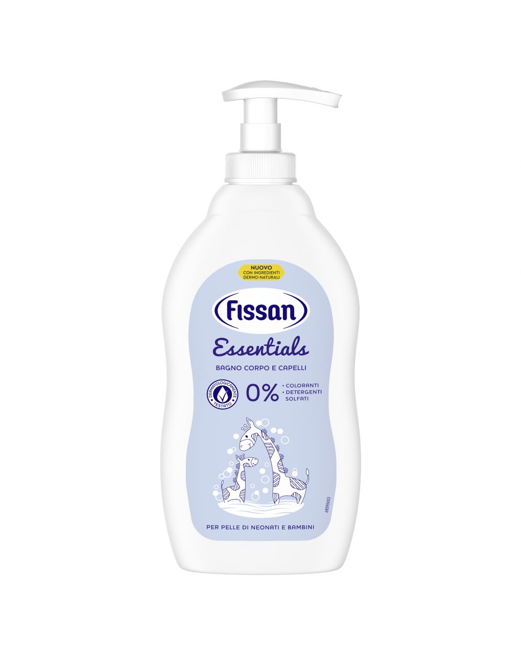 Bagno corpo e capelli essentials 400ml - Fissan
