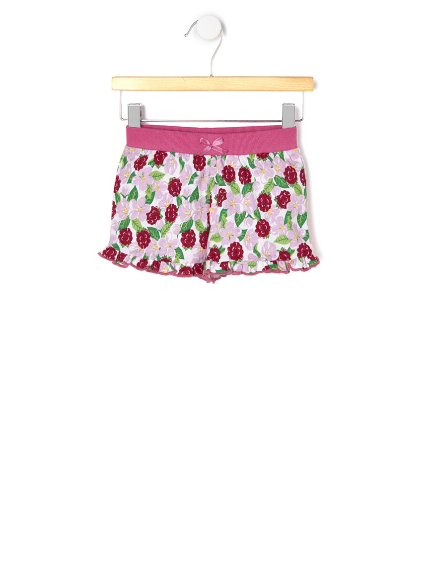 Pantaloncini basici in jersey con stampa allover - Prénatal