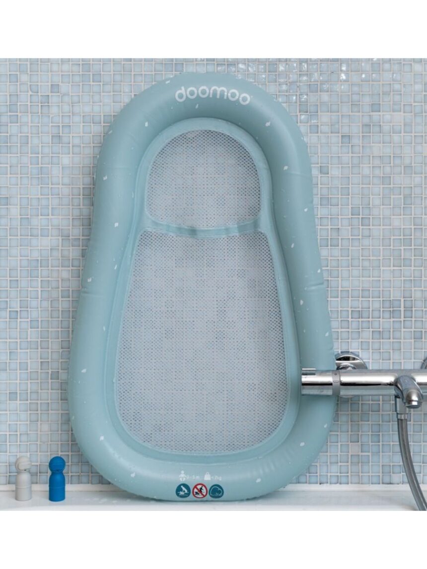 Materassino bagno gonfiabile azzurro - doomooo - Doomoo