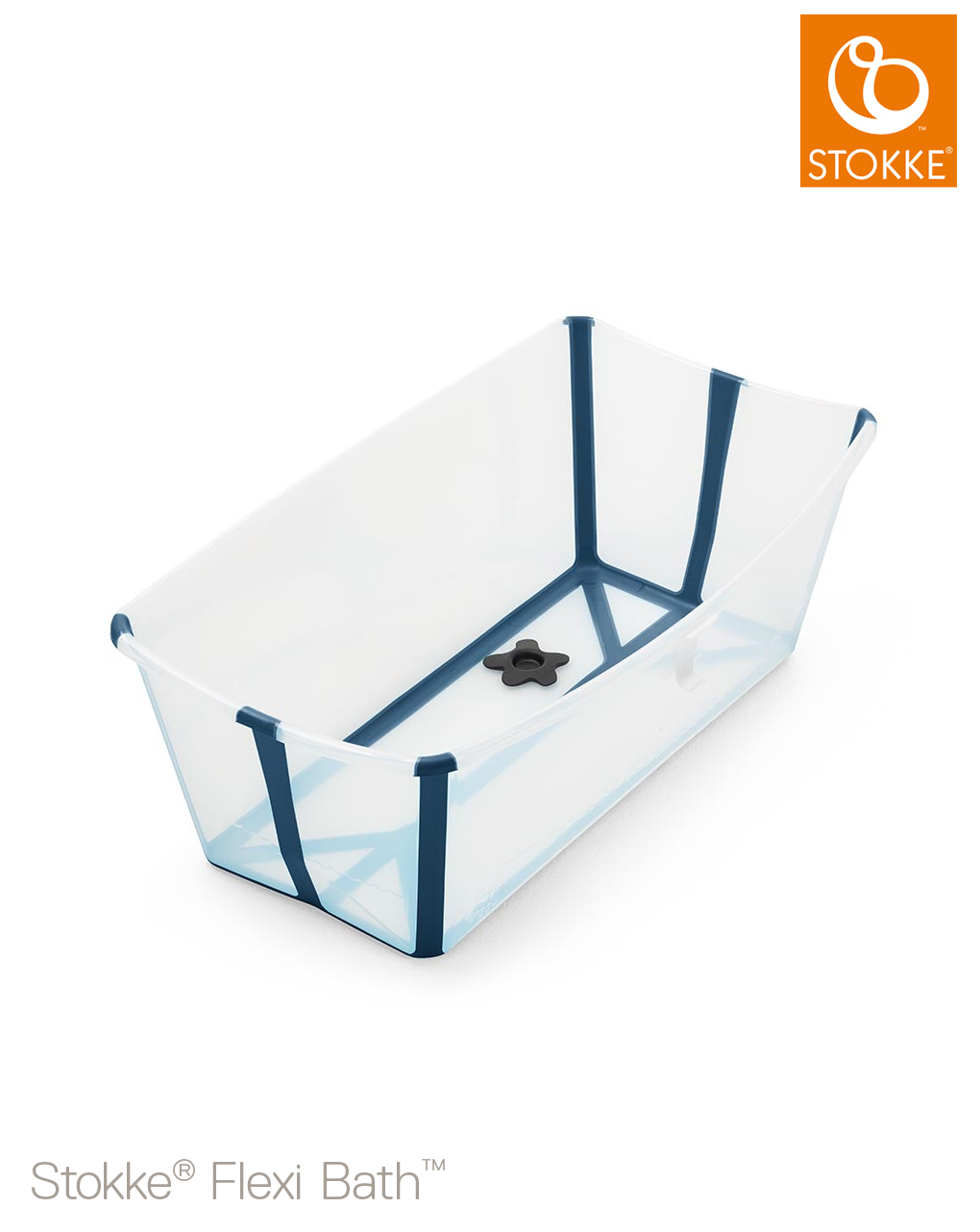 Stokke® flexi bath® - trasparent blue