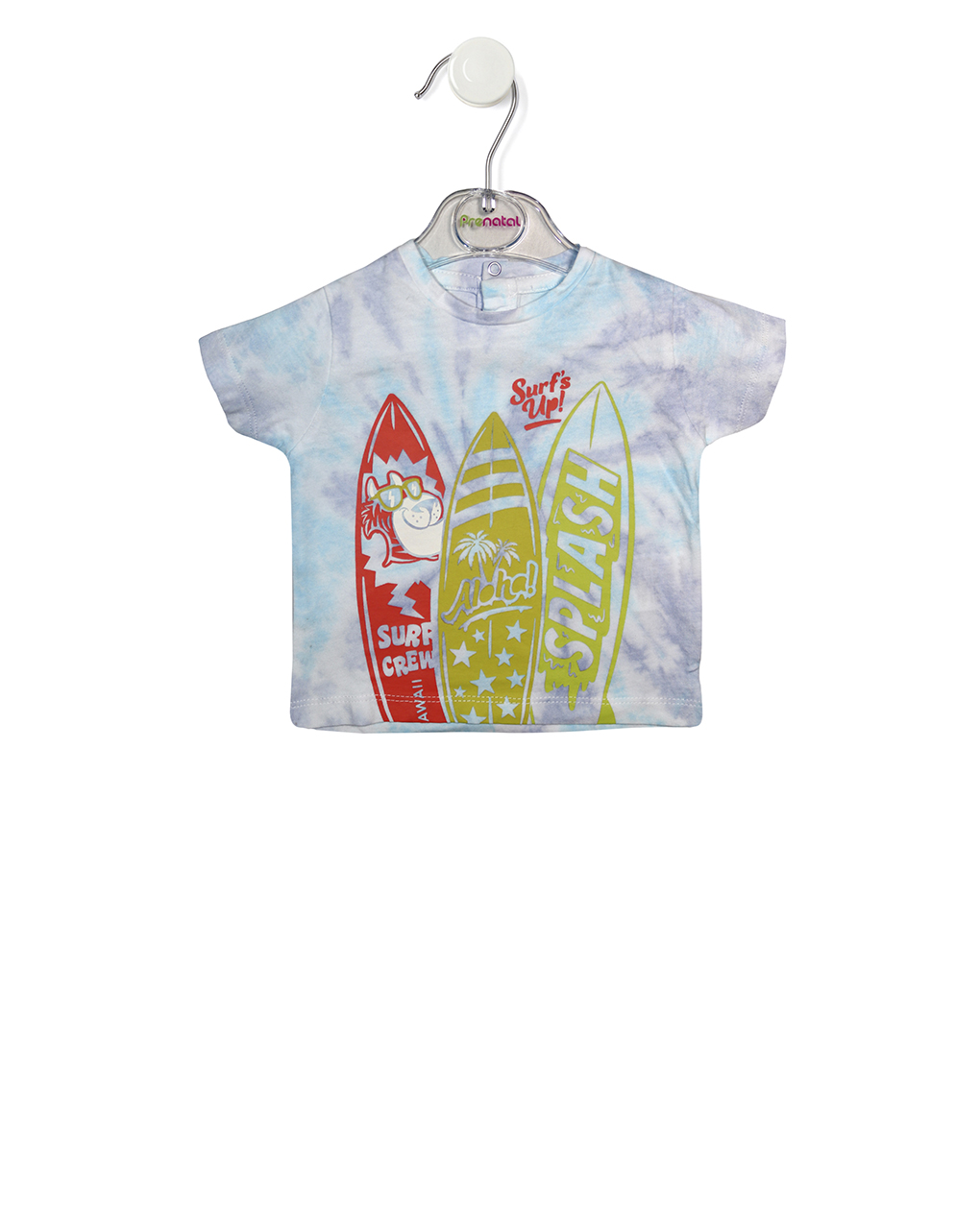 T-shirt con stampa surf