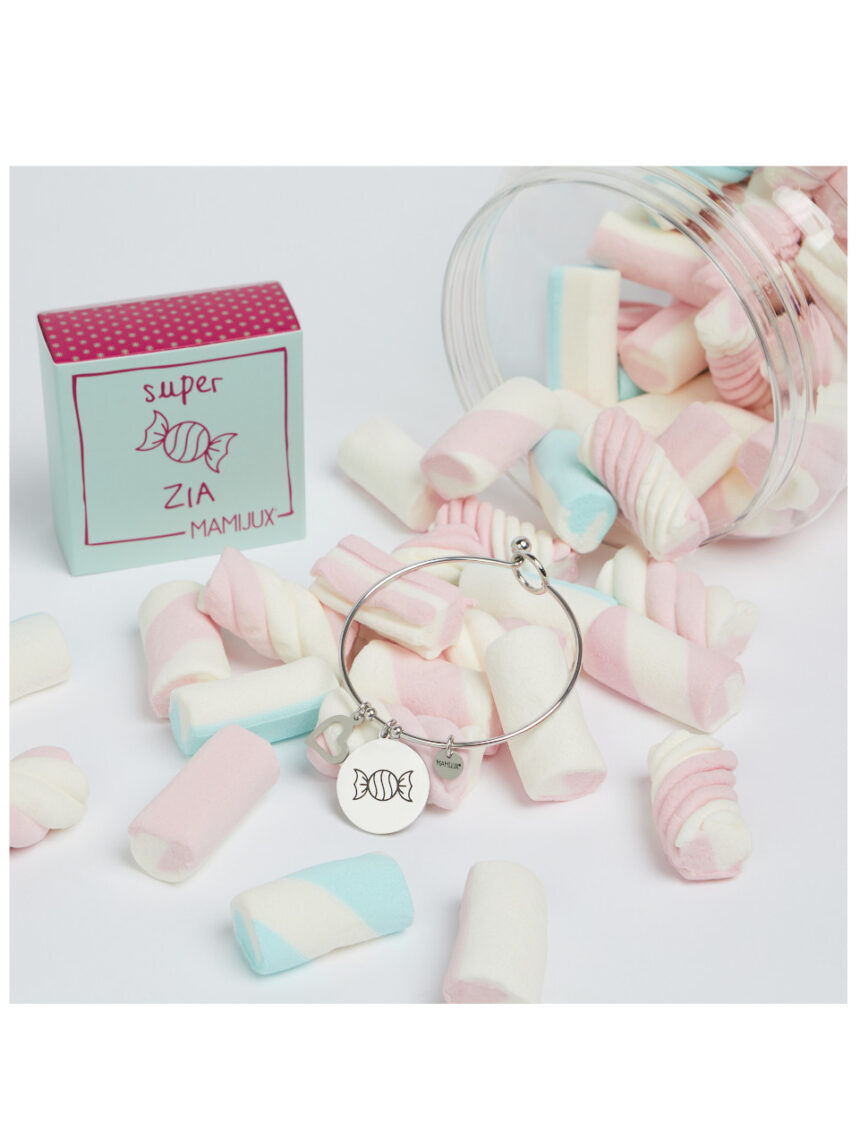 Bracciale rigido "super zia" - Mamijux