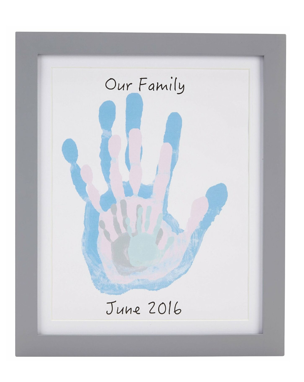 Family handprint frame - Pearhead