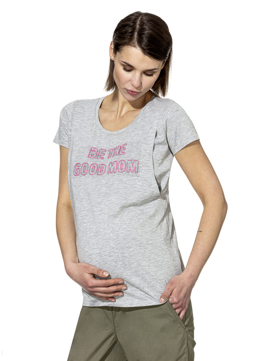 T-shirt allattamento con stampa 3d - Prénatal