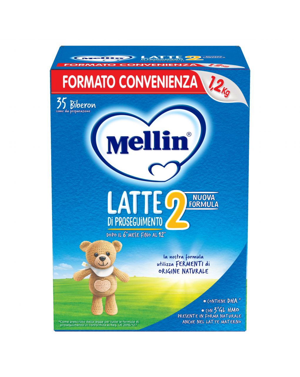 Mellin - latte mellin 2 polvere 1200g