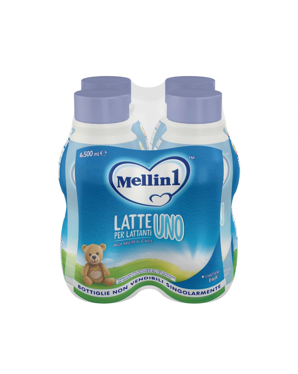 Mellin - latte mellin 1 liquido 4x500ml