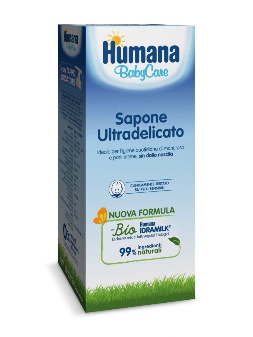 Sapone ultradelicato 300 ml - Humana Baby Care