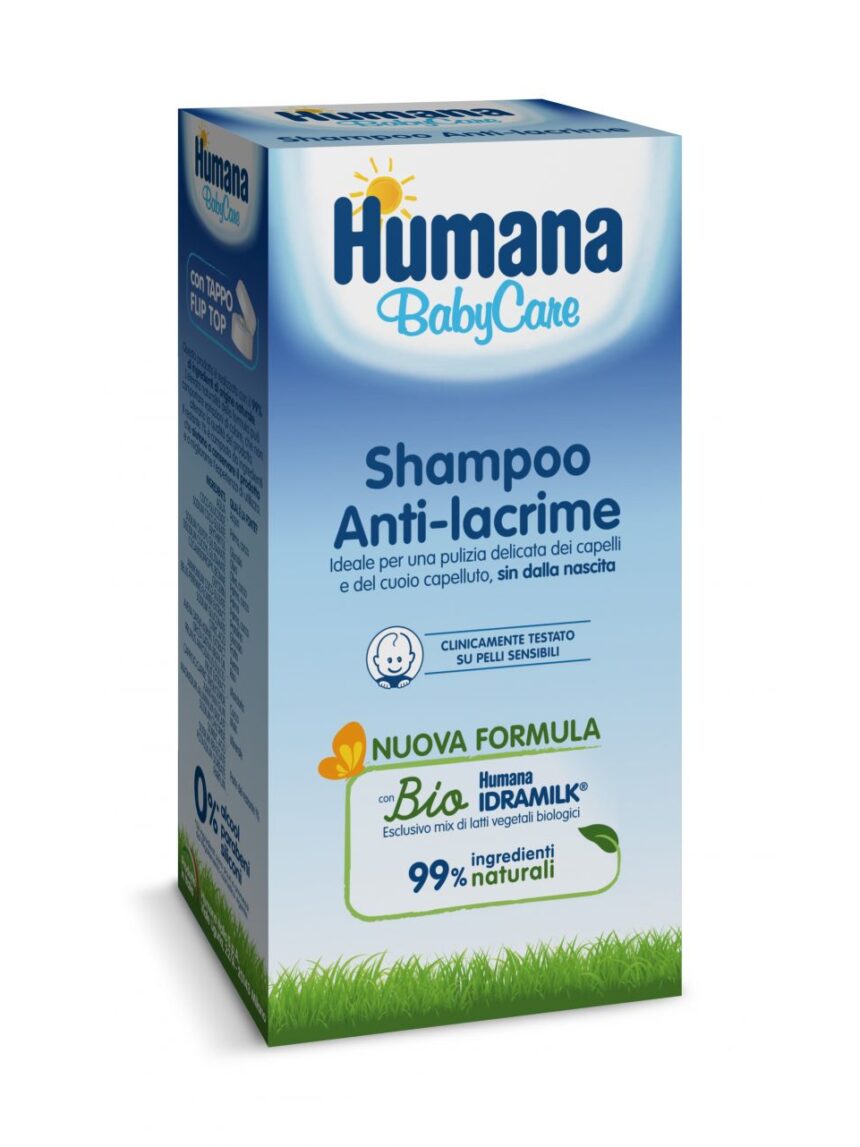 Shampoo anti-lacrime 200 ml - Humana Baby Care