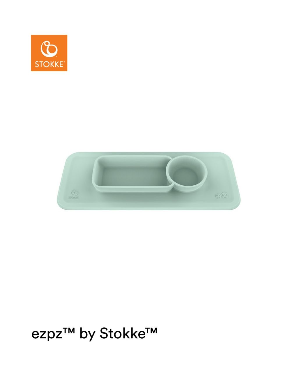 Ezpz™ by stokke™ tovaglietta per vassoio clikk™ - soft mint - Stokke