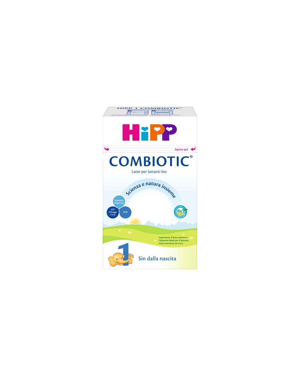 Hipp - latte combiotic 1 polvere 600g - Hipp