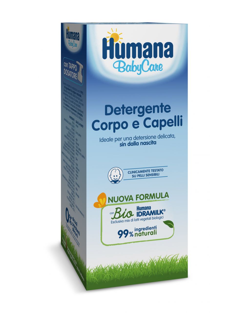Detergente corpo & capelli 300 ml - Humana Baby Care