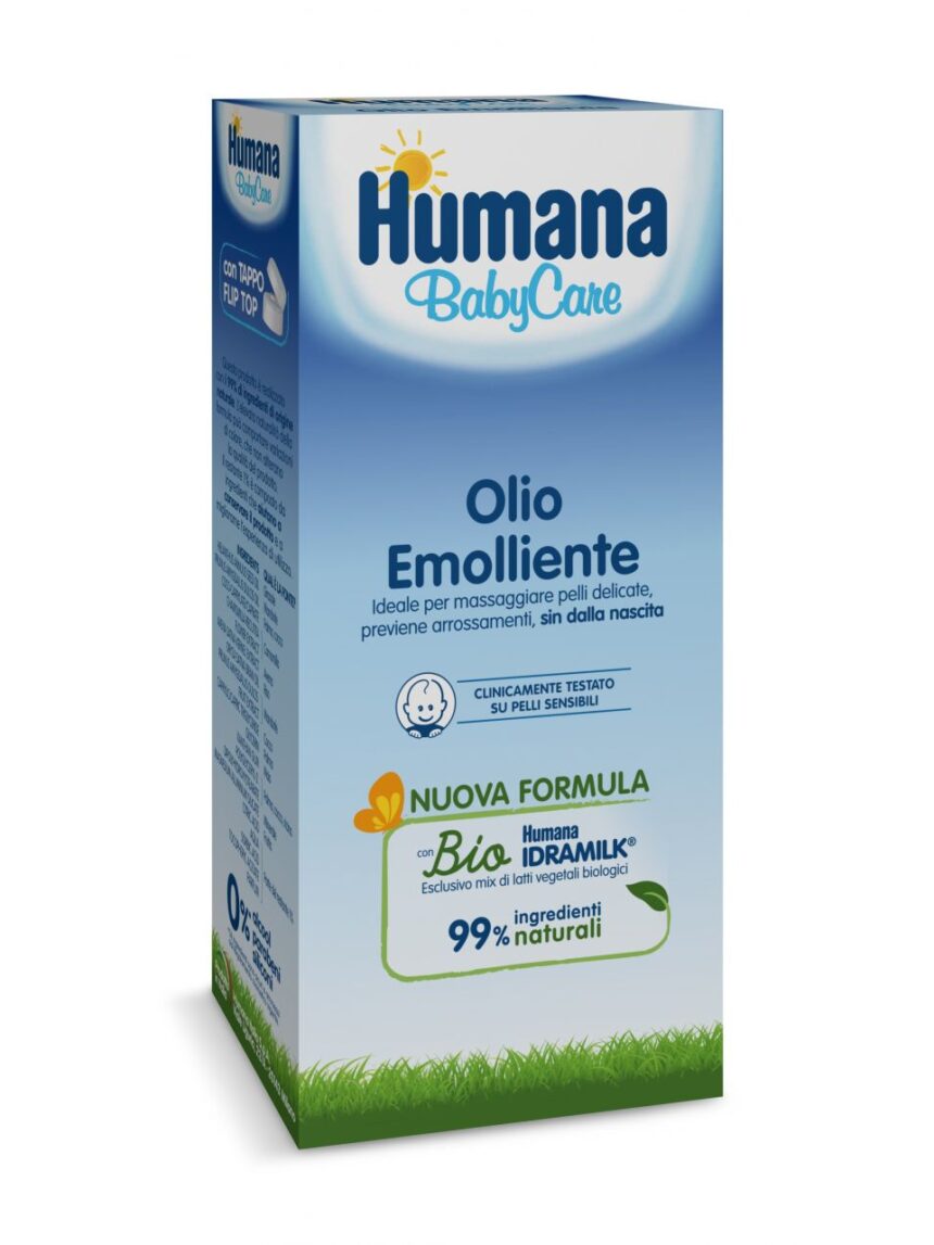 Olio emolliente 250 ml - Humana Baby Care