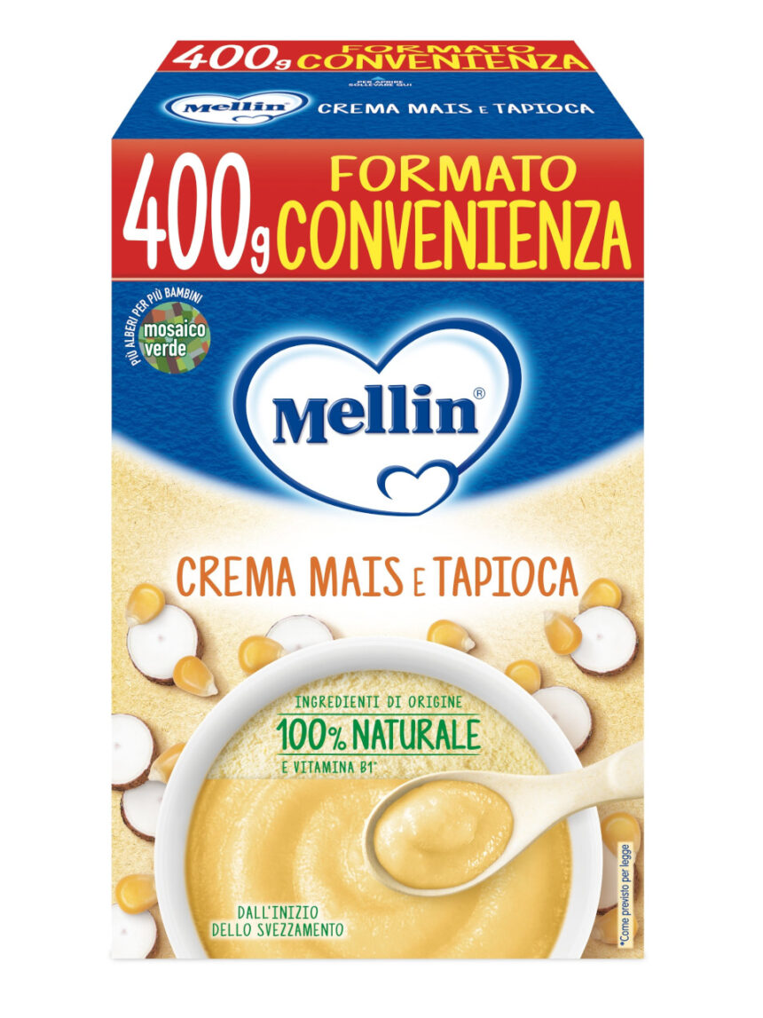Mellin - crema di mais e tapioca 400g - Mellin