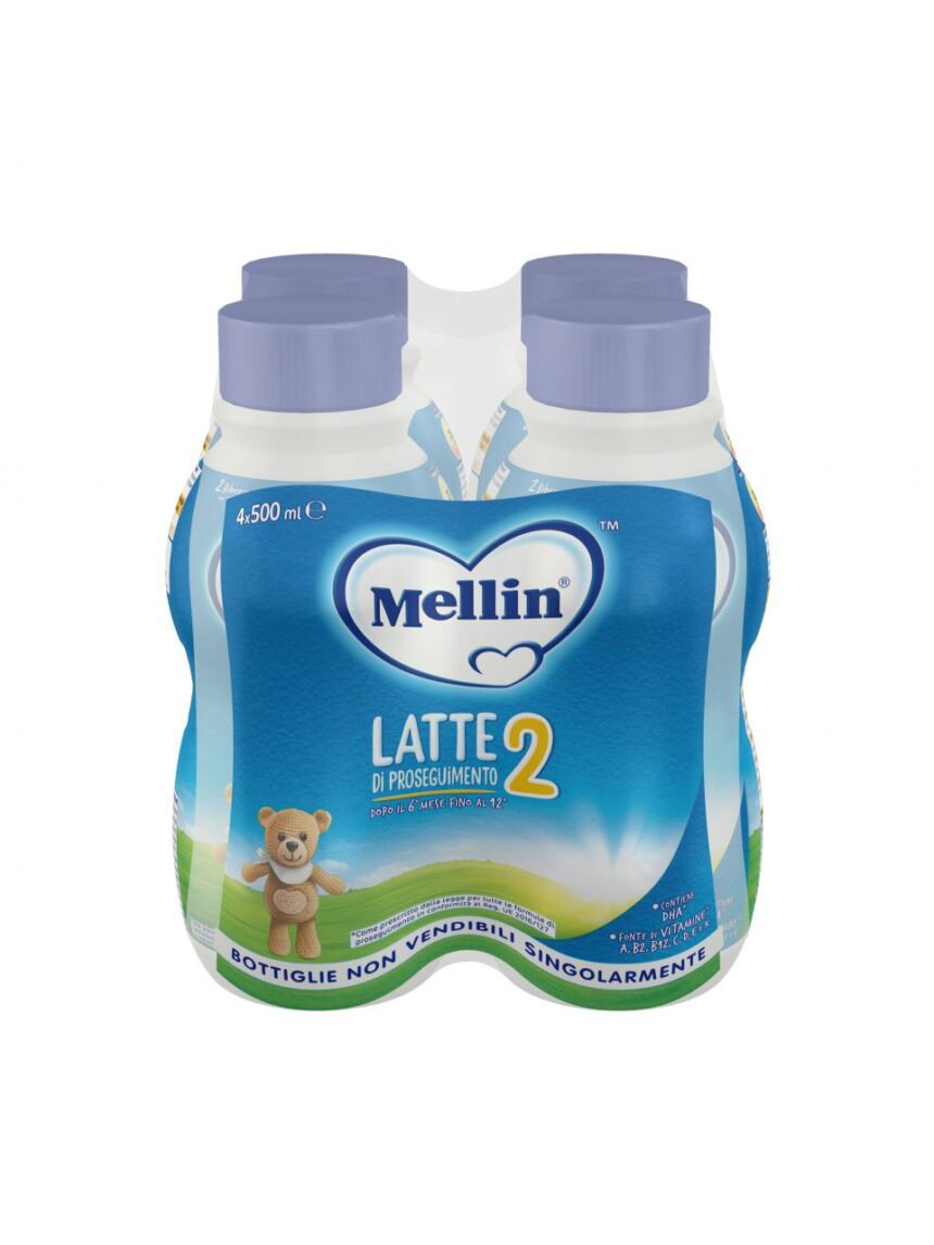 Mellin - latte mellin 2 liquido 4x500ml - Mellin