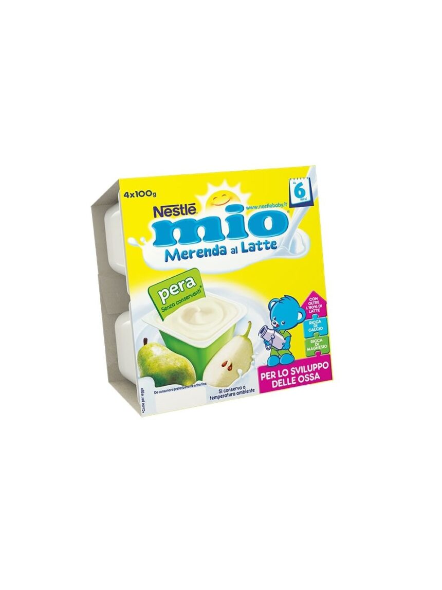 Nestlè mio - merenda al latte pera 4x100g - Nestlé