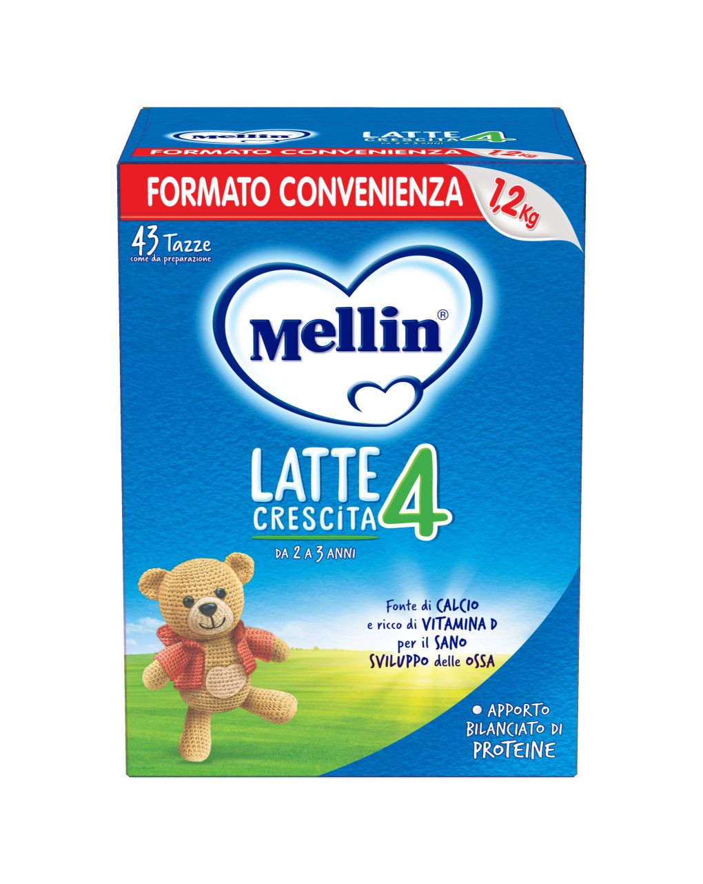 Mellin - latte mellin 4 polvere 1200g