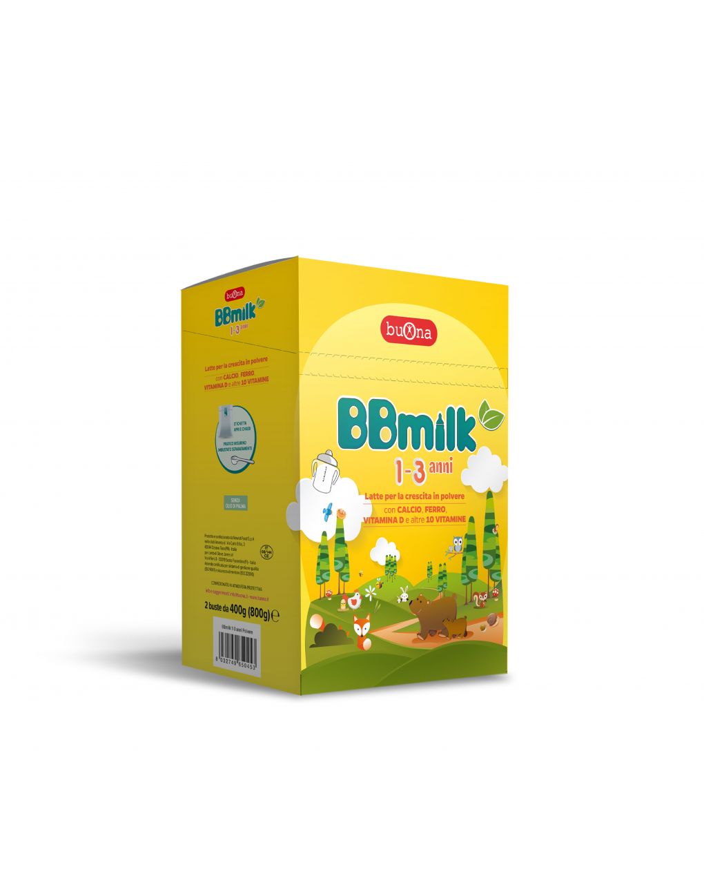 Buona - latte bbmilk 1/3 anni polvere 800g