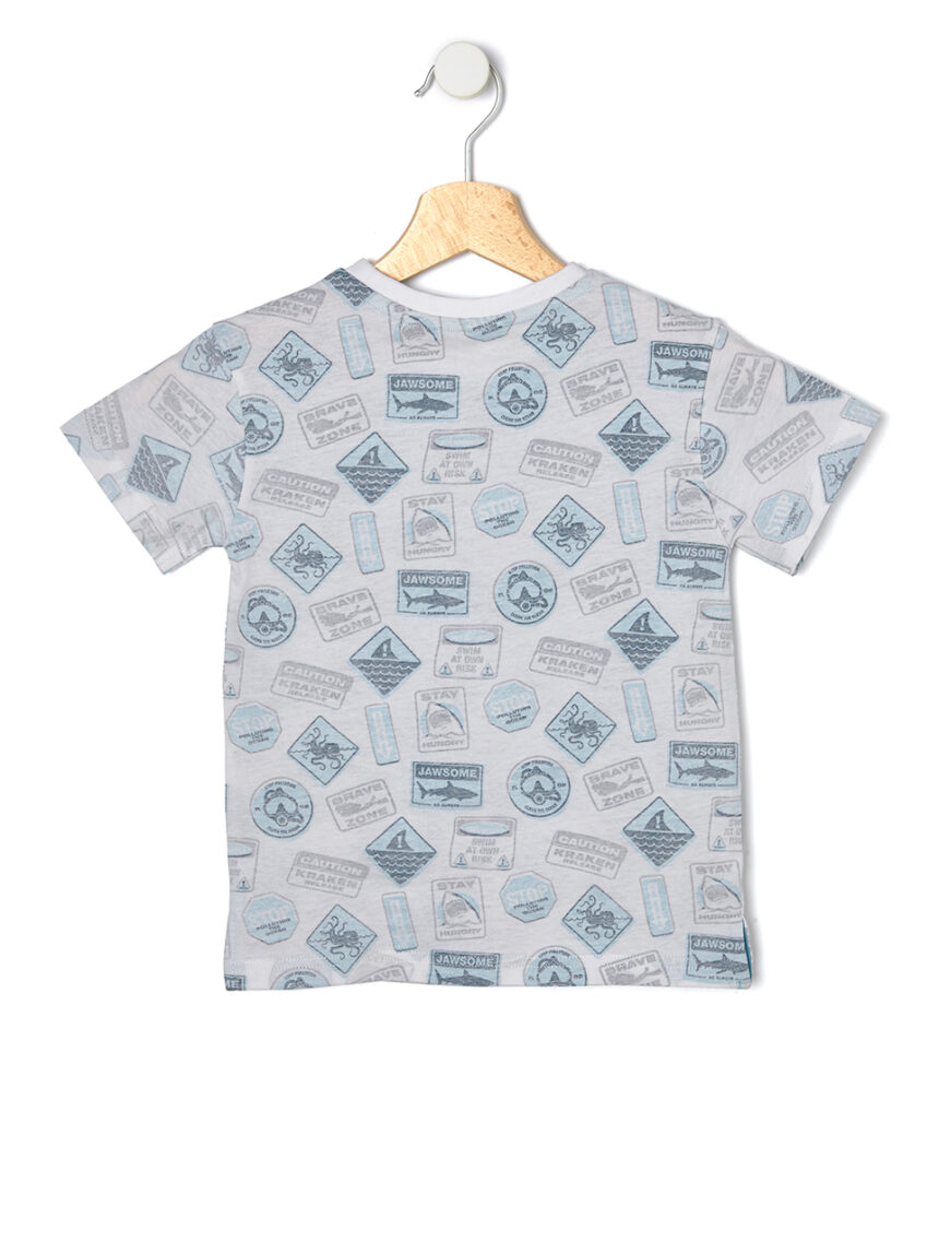 T-shirt mezza manica con stampa - Prénatal
