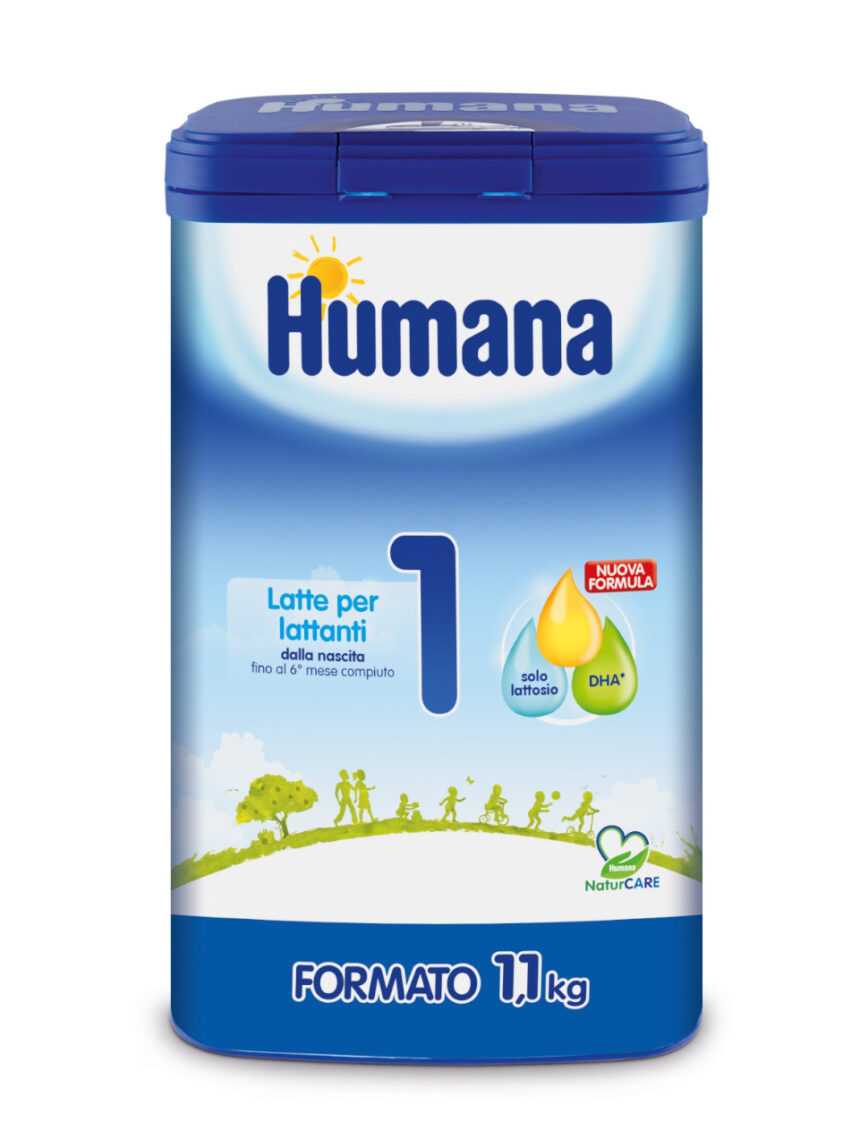 Humana - latte humana 1 polvere 1100g - Humana