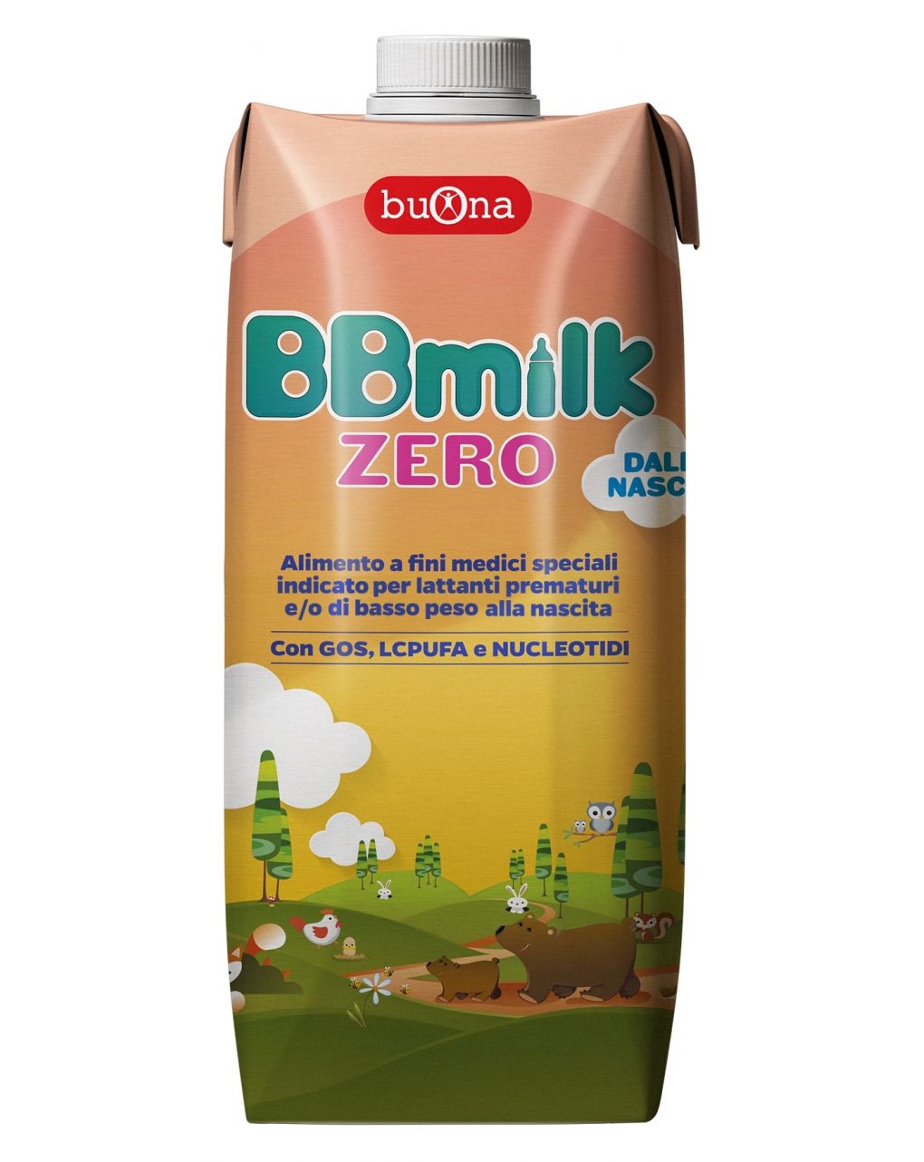 Buona - Latte BBmilk Zero liquido 500ml - Prénatal