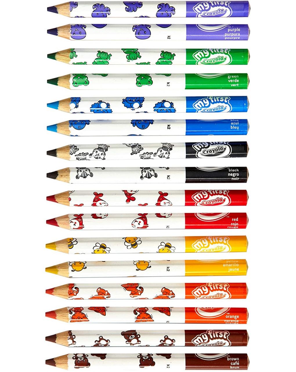 Crayola - 8 maxi matite colorate - Crayola