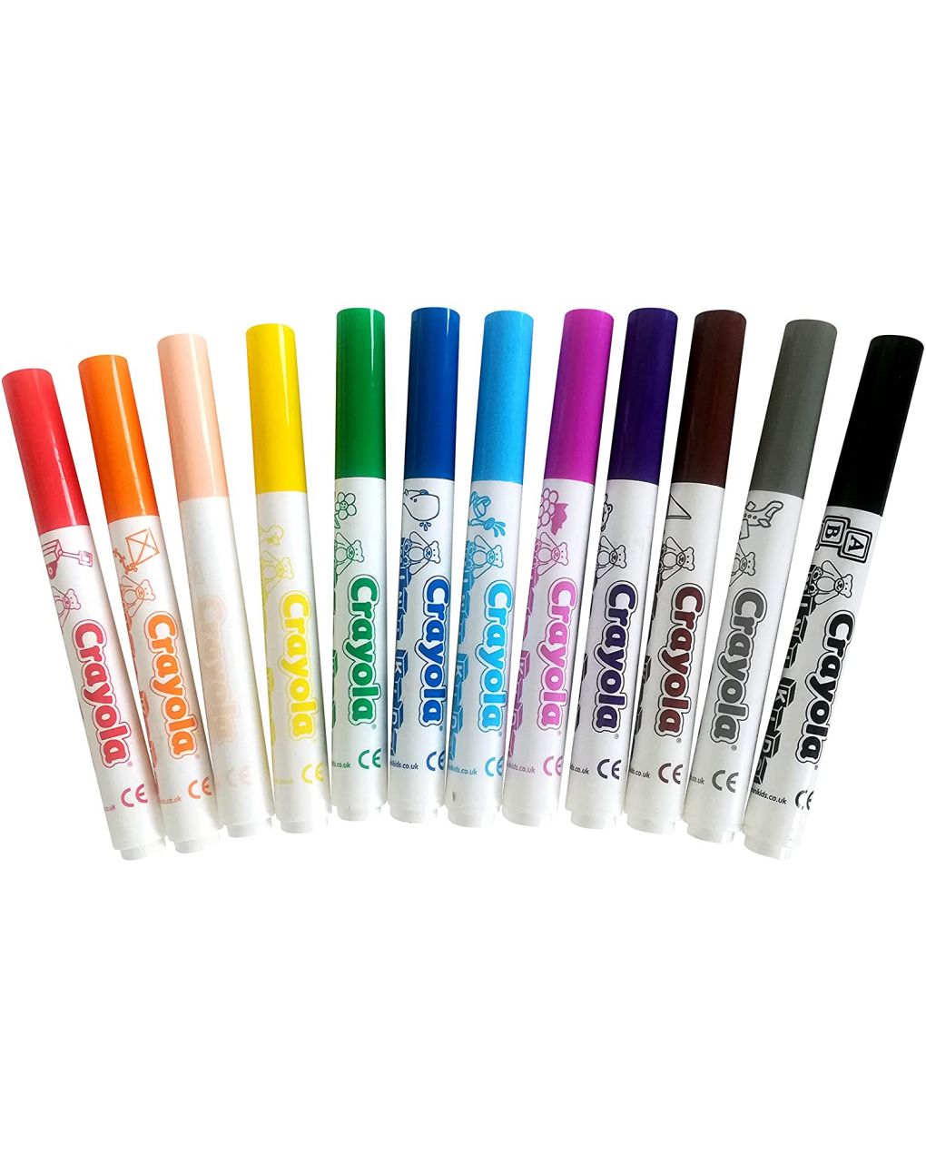 Crayola - 12 colori fibra mini kids - Crayola
