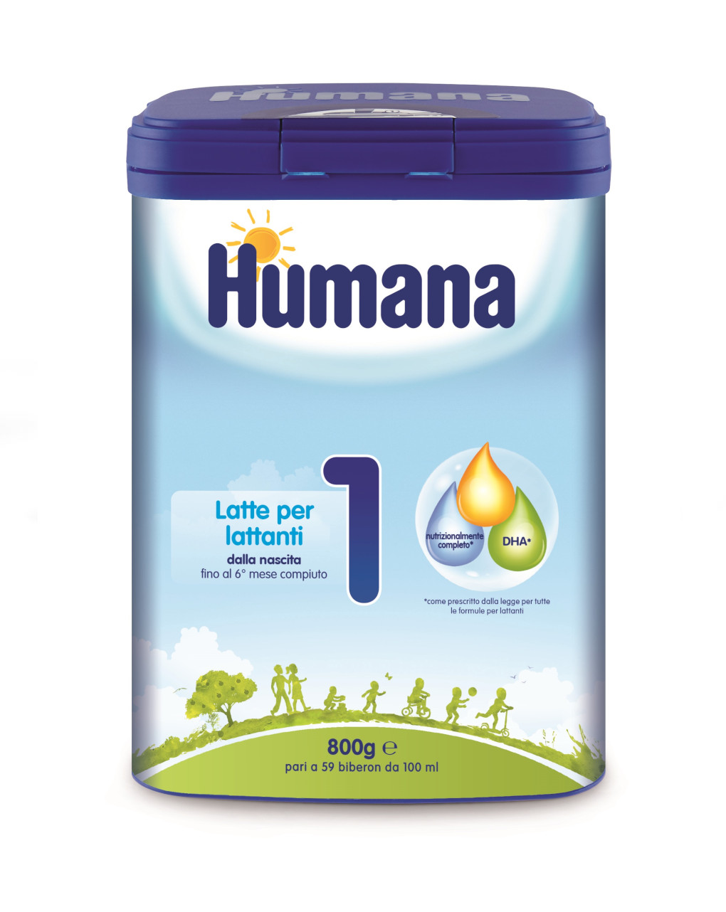 Humana – latte humana 1 polvere 800g