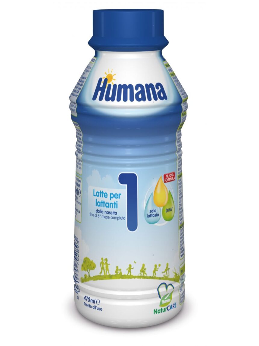 Humana - latte humana 1 liquido 470ml - Humana