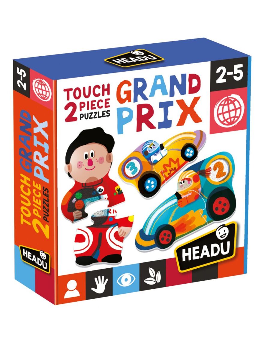 Headu - 2 pieces touch  puzzle grand prix - Headu
