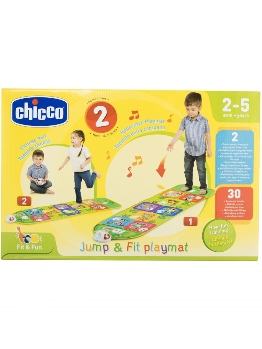 Chicco - gioco sportivo tappeto musicale jump&fit - Chicco