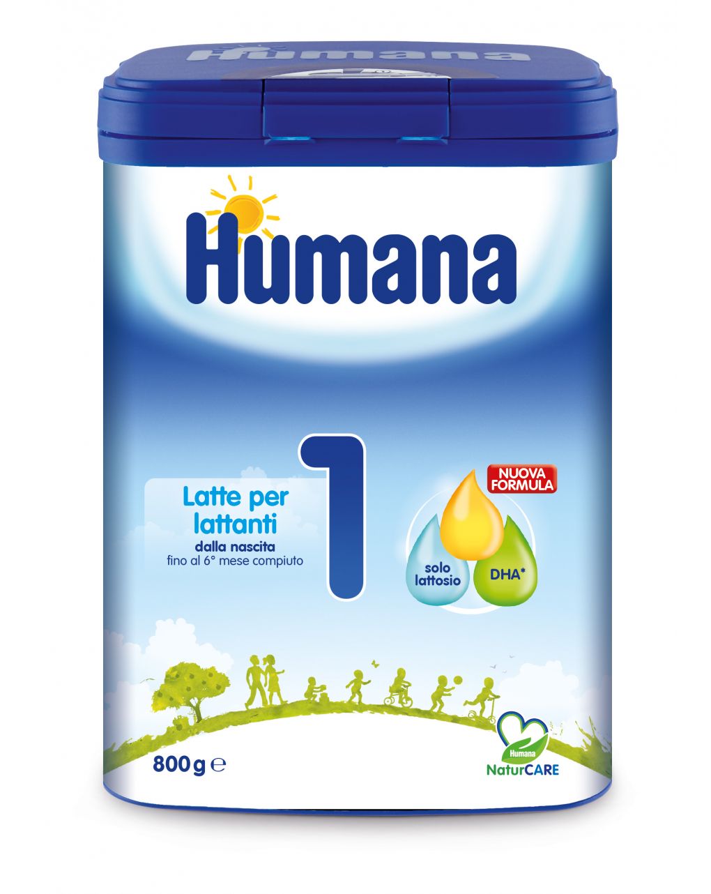 Humana – latte humana 1 polvere 800g - Humana