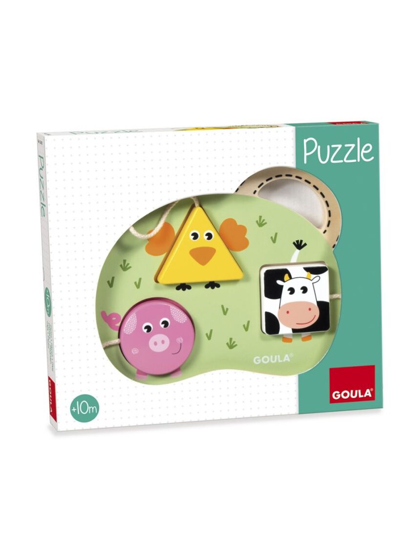 Goula - puzzle 3 animali fattoria - Goula